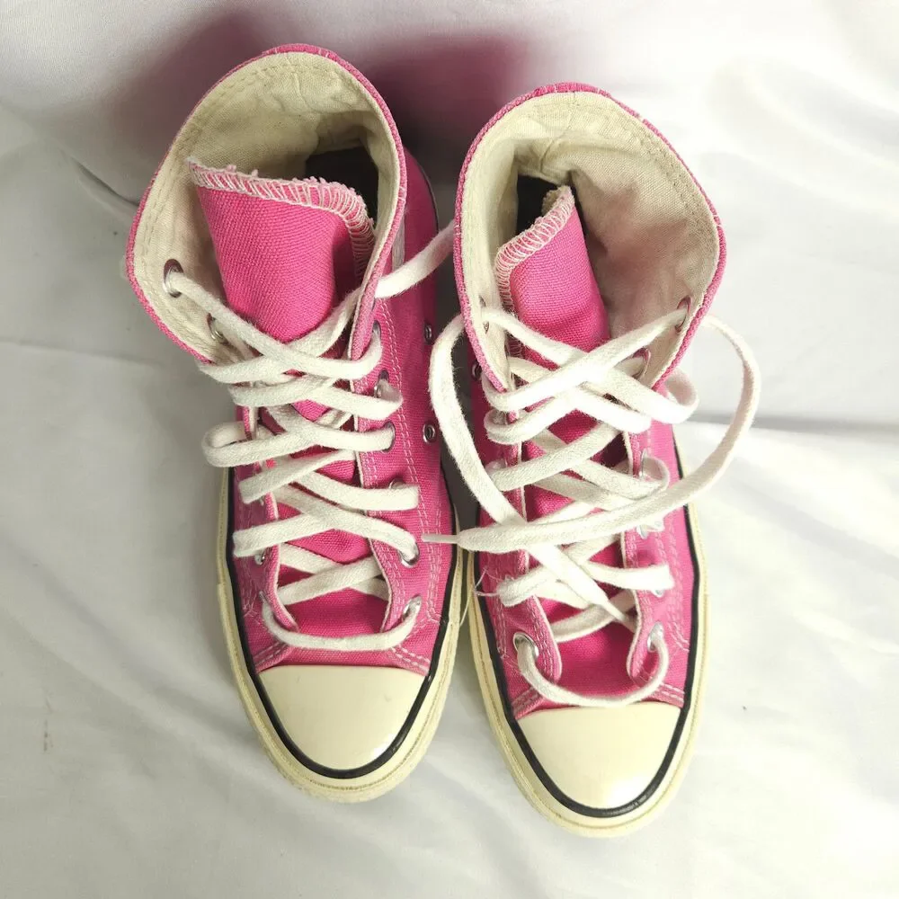 Converse Chuck 70 High Top Lucky Pink Sneakers Mens 4 Womens 6 EU 36.5 - Picture 3 of 11